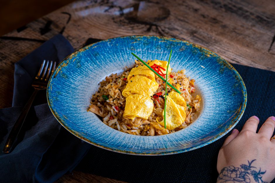 Arroz tres delicias