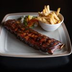 Costillas de cerdo a la barbacoa