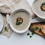 Crema de champiñones