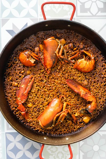 Arroz caldoso de bogavante