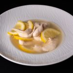 Pechuga de pollo al vapor
