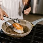 Salmón con verduras en airfryer