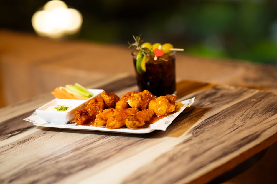 Alitas de pollo BBQ airfryer