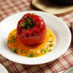 Pimientos rellenos en airfryer