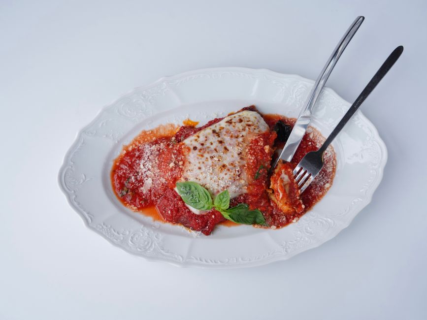 Berenjenas a la parmesana en airfryer