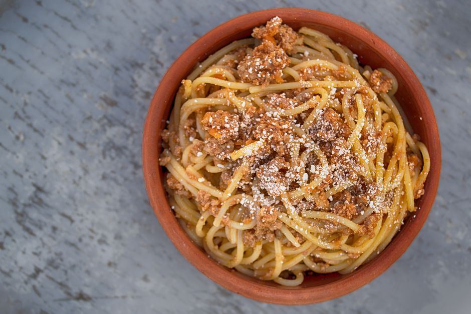 Espaguetis a la boloñesa en Thermomix