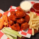 Coliflor estilo buffalo en airfryer