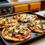 Pizza margarita en airfryer