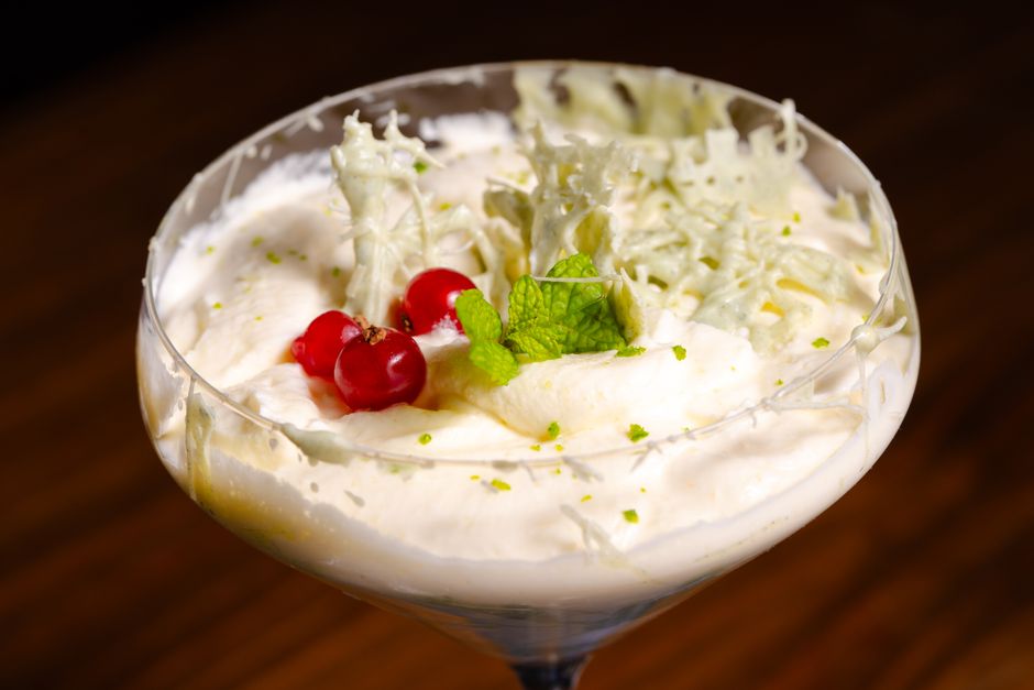 Mousse de limón en Thermomix