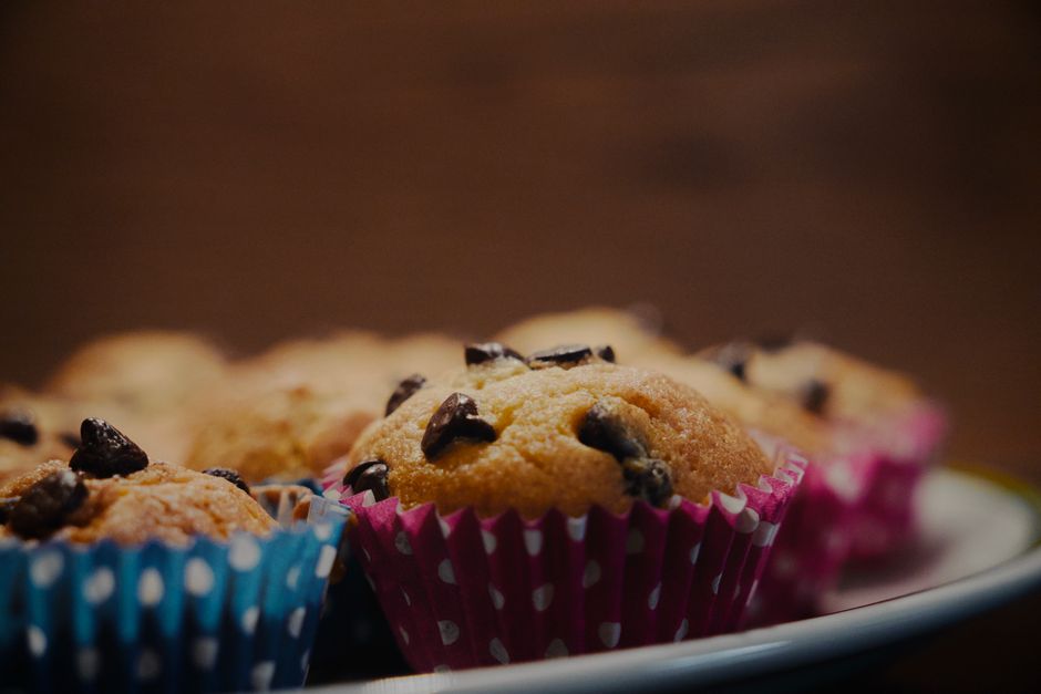Muffins de chocolate en Thermomix