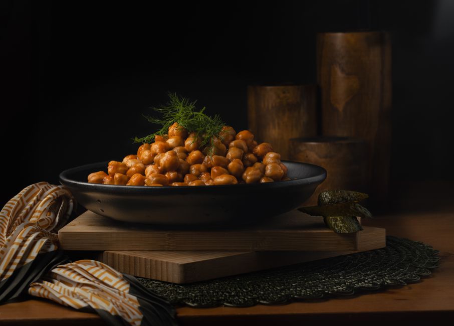Curry de garbanzos
