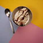Helado de vainilla sin máquina