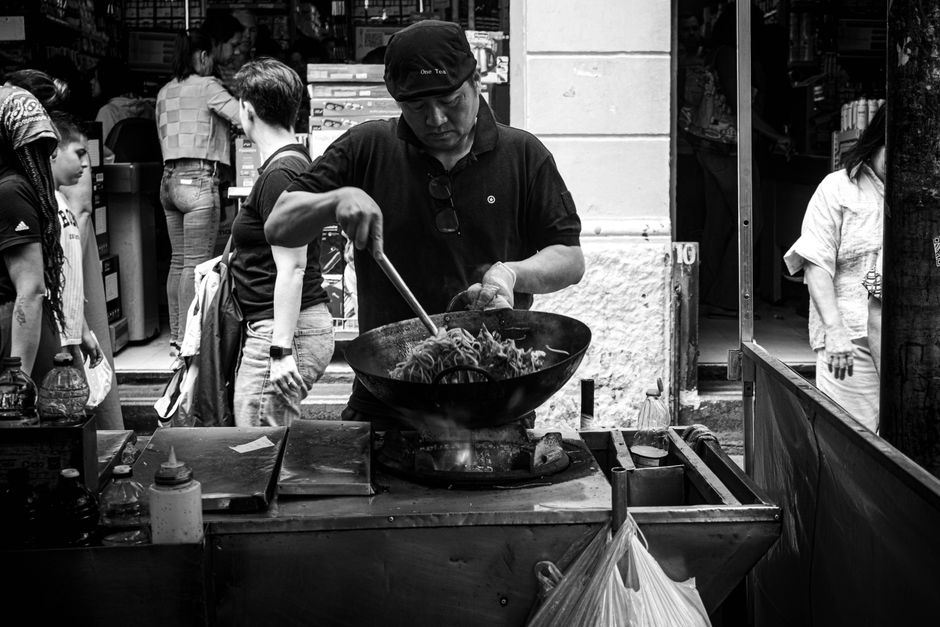 Wok de verduras crispy