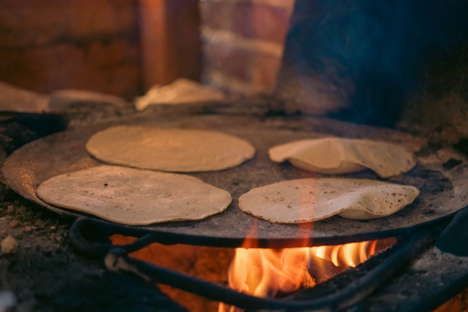 Tortitas de maíz crujientes