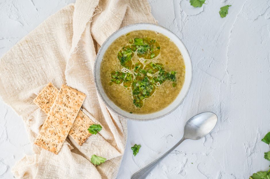 Sopa de lentejas en Thermomix