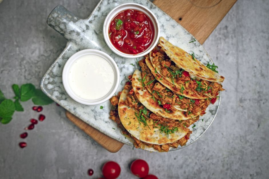 Quesadillas al vapor