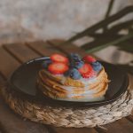 Tortitas de avena y plátano en la airfryer