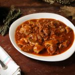 Estofado de cerdo con setas a la tabernera
