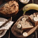 Bizcocho de plátano al microondas en Lékué